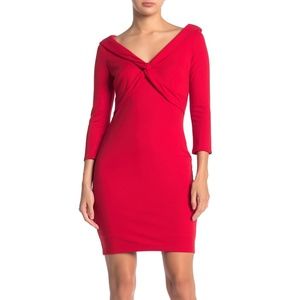 Decollete Ponte Dress